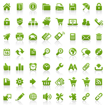 56 Green Website Icons