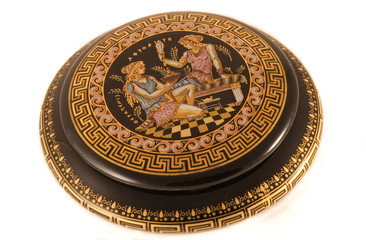Greek traditional jewelery box - greek mithology