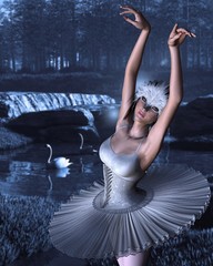 Swan Lake - Odette and Swans