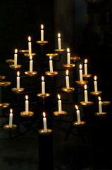 Candles for praying