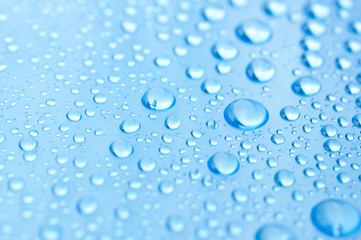 Blaue Tröpfchen