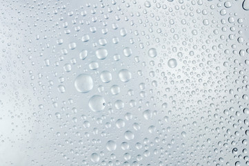 Wasser auf dem Glas