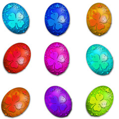 Colorful Easter Eggs