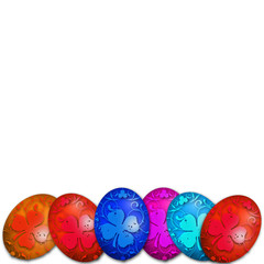 Colorful Easter Eggs