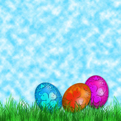 Colorful Easter Eggs