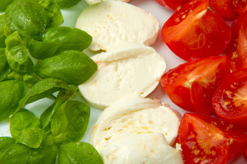 mozzarella pomodoro e basilico
