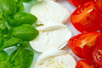 mozzarella pomodoro e basilico