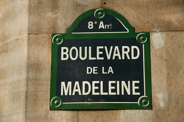 boulevard de la Madeleine
