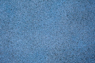 blue rubber flooring