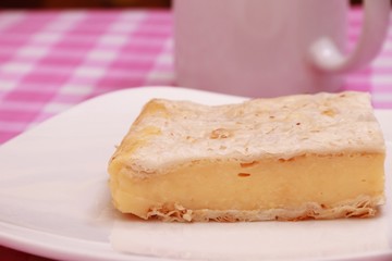 vanilla custard slice