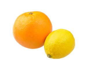 orange and lemon