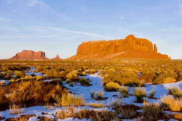 Crédence de cuisine en verre imprimé Indiens Parc national de Monument Valley, Utah-Arizona, États-Unis