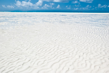 Fototapeta na wymiar Zanzibar beautiful beach