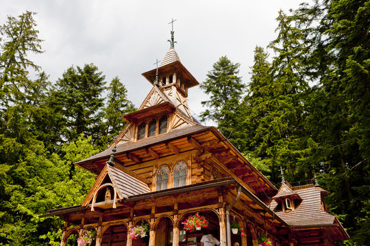 Jaszczurowka Chapel in Zakopane, Poland