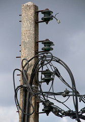 poteau téléphonique