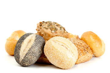 verschiedene Backwaren