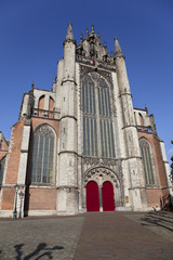 Church building in Leiden, Holland