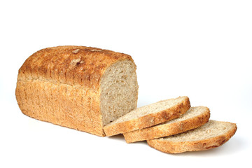 Bread from rye and wheat flour