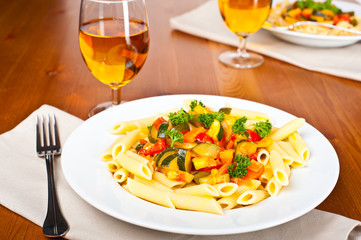 Vegetable pasta