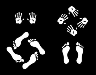 hands and foots illustration