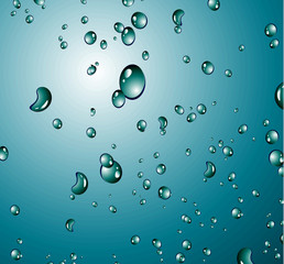 Liquid Drops Background
