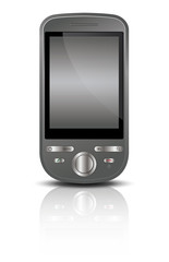 Mobile phone, original design, vector illustration