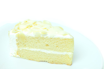 Almond cake.