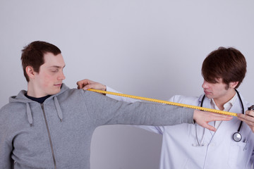 Arzt und Patient
