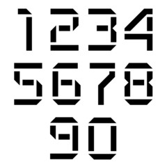 display numbers