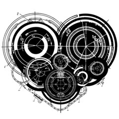 art illustration of heart