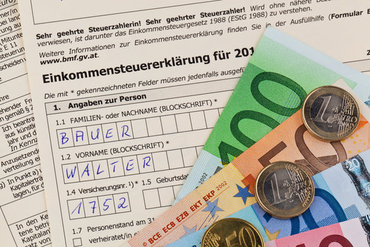 Österreichische Einkommensteuer Erklärung