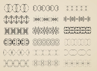 Ornamente Vektorset 2