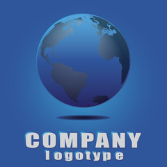 Fototapeta premium EARTH LOGOTYPE