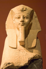 Statue of King Amenophis III as Sphinx - Vienna Art Museum