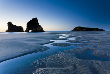 Wharariki Beach, Nelson, North Island, New Zealand