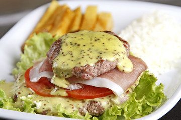 big hamburger