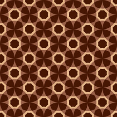 Brown  seamless pattern