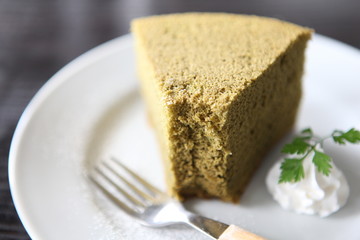 抹茶シフォン