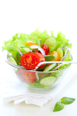 tomato and cucumber salad