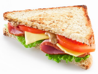 Sandwich with bacon