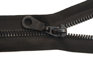 Black zipper