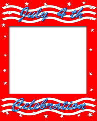 Obraz premium 4th. of July poster