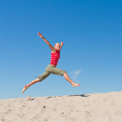 woman exercising