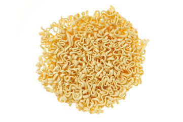 Dry noodles similar to brain crinkles. fast food