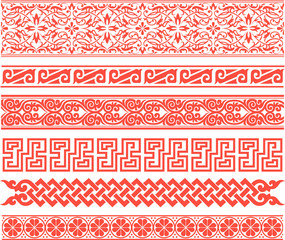 traditional border pattern design