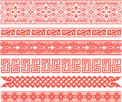 traditional border pattern design