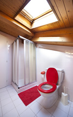 bagno mansardato