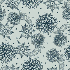 Image of Flower seamless pattern