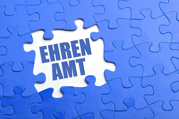Fototapeta premium Ehrenamt