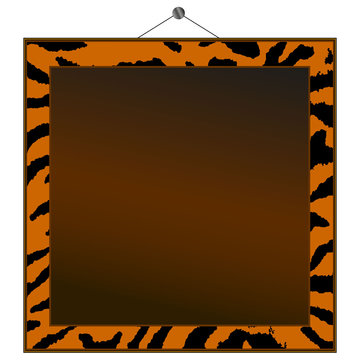 Tiger print frame